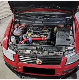 Resim Fiat Stillo 1.4 Atmosferik Benzinli-krom Borulu Spor Açık Hava Filtre Seti 