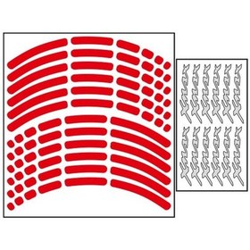 Resim Yamaha Reflektör Kırmızı I Xmax Jant Şeridi 