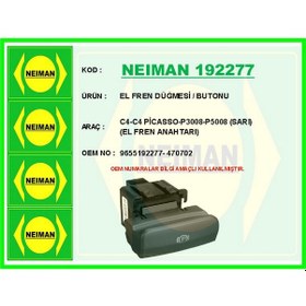 Resim El - 938 - Fren Düğmesi / Butonu C4-c4 Picasso-p3008-p5008 Sarı El - Shopılke - Fren Anahtarı 
