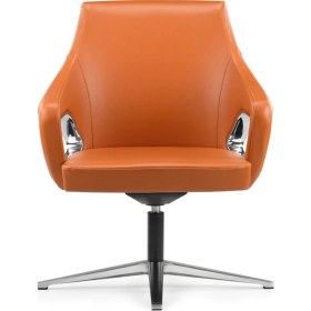 Resim Bürotime Magnate Lounge Koltuğu Turuncu 