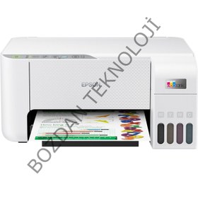 Resim Epson Ecotank L3256 Renkli Yazıcı Baskı-tarama-kopya (USB,WİFİ) Mürekkep Seti C11cj67411 