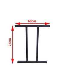 Resim Bin1Fırsatt Metal Ayak Masa Ayağı Çalışma Mutfak Masası Ayağı Profil Ayaklar 