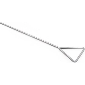 Resim Borox Drigalski Çubuğu Spatül Paslanmaz Çelik Spatula 