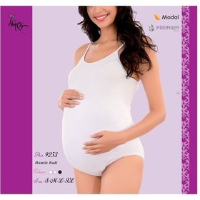 Resim İmer Kadın Hamile Çıtçıtlı Body 