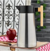 Resim SELFBUYSELL 2LT BAMBU SAP ÇELİK TERMOS INOX SERİSİ 12 SAAT SICAK - 24 SAAT SOĞUK ÇİFT CONTALI KAPAK (5324) 