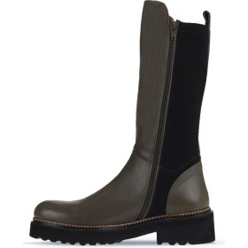 Resim Bueno Shoes Haki Deri Kadın Düz Çizme 01WT0803 01WT0803 