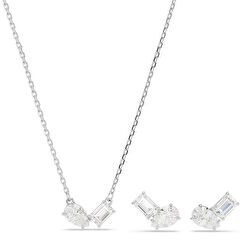 Resim Swarovski SWR5665829 Kadın Kolye ve Küpe Seti 