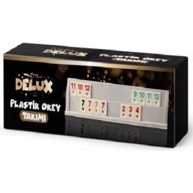 Resim Delux Plastik Okey Takımı 