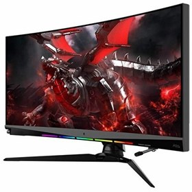 Resim MSI OPTIXMEG381CQR 37.5 inç 1 ms HDMI Display 75 Hz Curved IPS WQHD+ Oyun Bilgisayar Monitörü 