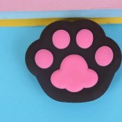 Resim GongtuShop No.3 Tarzı Evrensel Cep Telefonu Braketi Sevimli 3D Hayvan Katlama Telefonu Genişleyen Stand Parmak Tutacağı Panda Kedi Pençesi Unicorn Telefon Tutucu Standı (Yurt Dışından) 