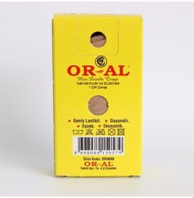Resim 12 Adet Orarteks Or-Al 40 Den Mus Dizaltı Çorap 