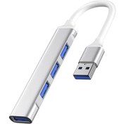 Resim Daytona A-809 Macbook Uyumlu USB 3.0 To 4xUSB 3.0 Çoklayıcı Hub Adaptör-A-809-15579 