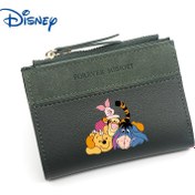 Resim Disney Kadın Kısa Cüzdanı - Püskül ile Şık Fermuarlı Çanta, Çoklu Kart Yuvaları ve Bozuk Para Cebi, Sonsuz Hafıza Tasarımı Pembe/Kırmızı/Yeşil/Siyah Renklerde, Güvenli Fermuarlı Çanta | Karikatür Karakter Cüzdanı | Pürüzsüz Dokulu Cüzdan, Küçük Çanta 
