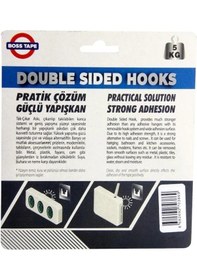 Resim Boss Tape 3M Yapıştırıcılı Tak Çıkar Yapılabilen Geçmeli Askı 5Kg Çok Renkli 