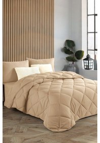 Resim Formeya Bej Soft Slikon Yorgan Tek Kişilik 155 215 