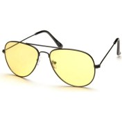 Resim Metal Anti Far Gece Görüş Gözlüğü | Sürüş ve Sis Gözlüğü 7173521 