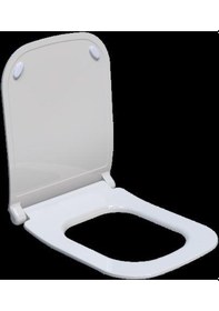 Resim Isvea Z80 Duroplast Klozet Kapağı Yavaş Kapanan 