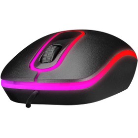 Resim Everest SM-166 Usb Kırmızı Işıklı Optik Mouse Everest