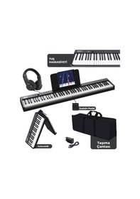 Resim Midex PLX-100BK Taşınabilir Dijital Piyano Tuş Hassasiyetli 88 Tu 