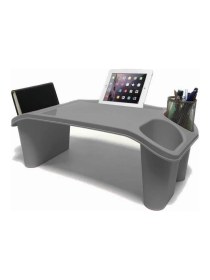 Resim Hype Store Plastik Hobi, Çalışma Masası Laptop Sehpası Gri 