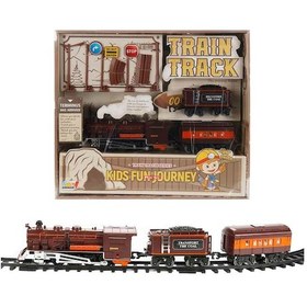 Resim Sesli Ve Işıklı Tren Oyun Seti: Lokomotif, Vagonlar Ve Raylarla Eksiksiz Bir Tren Deneyimi 