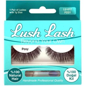 Resim Lush Lash %100 Doğal Kıl Takma Kirpik K:LU-617 