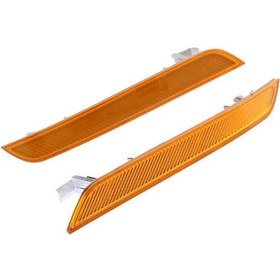 Resim Bmw X6 E71 E72 Tampon Reflektörü Ön Sari Sag Ve Sol 381172241 