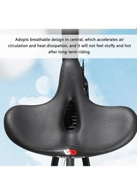 Resim Flybuy Yol Şok Siyah Rahat Minderi Koltuk Koltuğu Kadınlar İçin Geniş Eyer Erkekler Emme Dağ Bisikleti Bisiklet Bisiklet Bisiklet Bisiklet Batı Vk Siyah 