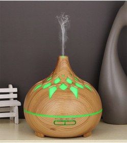 Resim BigSale Hava Nemlendirici Aromatik Oda Kokusu Difüzörü Buhar Ultrasonik Led Işıklı 500 Ml Buhar Makinası 