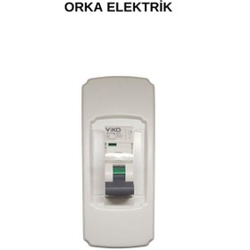 Resim VİKO Şofben Sigortası Tekli Kutu 32-amper 