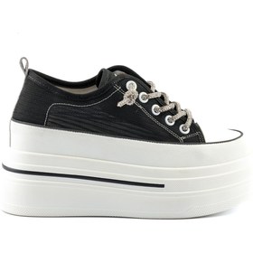Resim Guja Kadın Kalın Taban Taş Bağcıklı Sneaker 