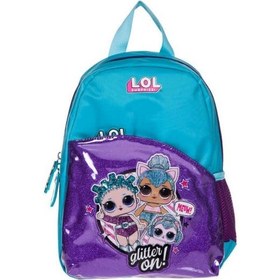 Resim Lol Anaokulu Çantası Mavi-Mor Llçan-20463 
