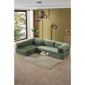 Resim Legom Petek Aktivite Koltuğu Yatak Olabilen Çok Amaçlı Kanepe L Koltuk Yeşil 