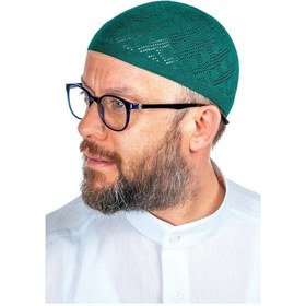 Resim Mercan Namaz Takkesi Açık Yeşil 12 Adet 