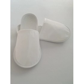 Resim Nina Tek Kullanımlık Terlik 250 Çift Tela Terlik, Otel Terliği 