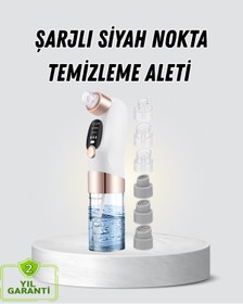 Resim Skygo Vakum Teknolojili Siyah Nokta Temizleyici – Cilt Tonu Eşitleyen Masajlı Cilt Bakım Cihazı 