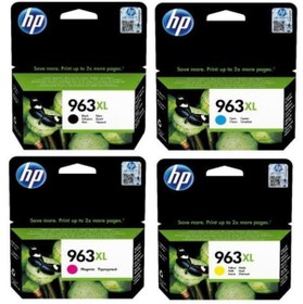 Resim HP 963xl Yüksek Kapasite 4'lü Set Kartuş 