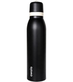 Resim Owala 24 Oz 710 Ml Çift Katmanlı Vakumlu Paslanmaz Çelik Termos Spor Outdoor Kamp Siyah 