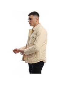 Resim Polo State Erkek Regular Fit Mont Ekru 