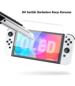 Resim Engo Nintendo Switch OLED 7 Inç Ekran Koruyucu 
