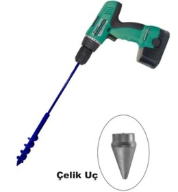 Resim dogant özdoğanlar avm Fide Fidan Çiçek Dikme Toprak Burgusu Matkap Ucu 60X10 Cm 