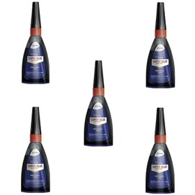 Resim Fixtime 5'li Super Glue Yağ Bazlı Süper Yapıştırıcı Ultra Güçlü 