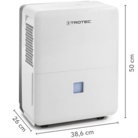 Resim Trotec Nem Alma Cihazı Ttk 96 E Günde 30lt/90m2 Nem Alma Kapasitesi | Nem Alıcı | Rutubet Giderici 