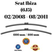 Resim Seat Ibiza 6j5 2008 2009 2010 2011 Uyumlu Ön Cam Silecek Süpürgesi Takımı 600/400mm Silbak Sb2416c 