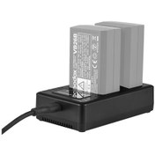 Resim Ximistore9 Godox V1/v860ııı Serisi Flaş Pilleri İçin Taşınabilir 2 Yuvalı Hızlı Şarj Cihazı Vb26a/vb26b/vb30 