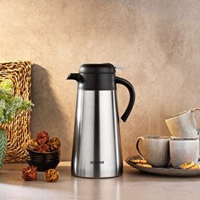 Resim Schafer Kitchenhouse Silver 2 L Inox Termos 
