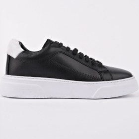 Resim Muggo RİDER Bağcıklı Hakiki Deri Kalın Taban Erkek Günlük Sneaker Spor Ayakkabı 