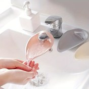 Resim 1/3 adet Mutfak Musluğu Uzatıcısı, El Yıkama Su Yardımcısı Uzatma ve Daha Kalın El Yıkama, Su Rehberi Silikon Uzatıcı, Banyo Musluğu Sıçrama Su Uzatıcı Nozulu 