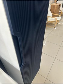 Resim Banyo Dolabı Aynalı Boy Dolaplı Membran Kapaklı 65 Cm Mavi 