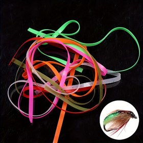 Resim 20 adet/paket Caddis Pupa Nymph Worm Body için Ambalaj Malzemesi, Caddis Larvaları/Çek Nymph Scud Karidesler Uç Bağlama Malzemesi, Alabalık Balıkçılık Aksesuarları 